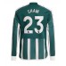Tanie Strój piłkarski Manchester United Luke Shaw #23 Koszulka Wyjazdowej 2023-24 Długie Rękawy